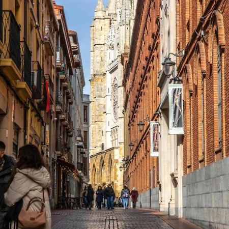 Apartamento A 15 Segundos De La Plaza Mayor Y 1 Minuto De La Catedral ليون المظهر الخارجي الصورة